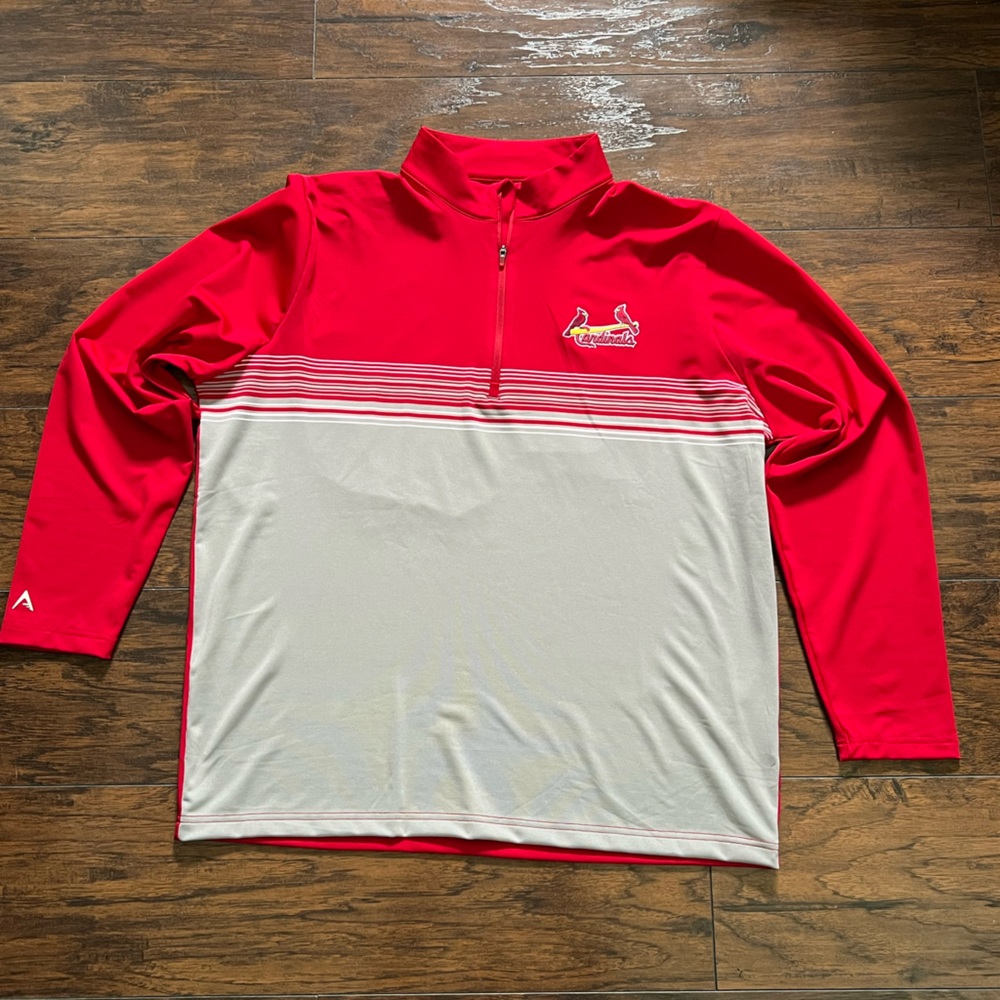 Antigua St Louis Cardinals Men’s Red Polo size XL
